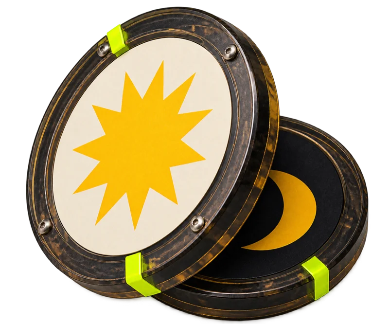 The app’s illustrated coin